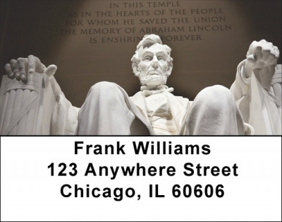 Civil War Monuments Address Labels | LBZPAT-25