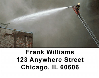 Fire Safety Address Labels | LBZPRO-17