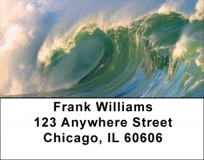 Giant Surf Address Labels | LBZSCE-40