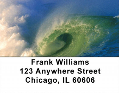 Let's Make Waves Address Labels | LBZSCE-52