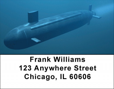 Submarines Address Labels | LBZTRA-32
