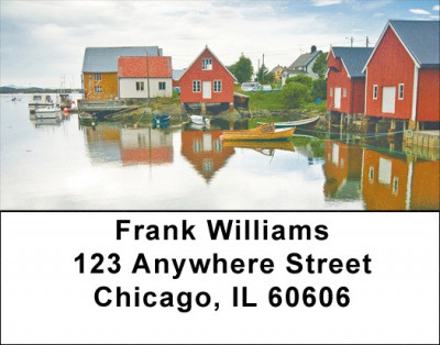 Fishing Community Address Labels | LBZTRA-38