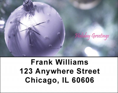 Holiday Greetings Address Labels | LBZXMS-43