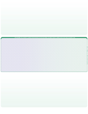 Blue Green Blank Middle Laser Checks | LMC-BLA-BG