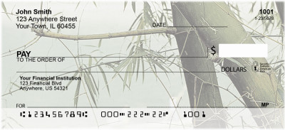 Through The Bamboo Personal Checks | NAT-37