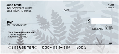 Blue Ferns Personal Checks | NAT-41