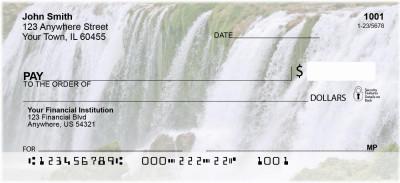 Tropical Falls Personal Checks | NAT-48