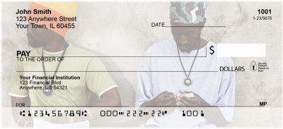 Rasta Man Personal Checks | PAT-34