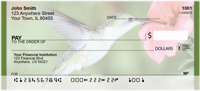 Nummingbird Haven Personal Checks | QBA-41