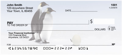 Penguin Fun Personal Checks | QBA-55