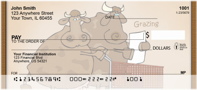 A Cow's Life Personal Checks | QBB-04