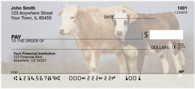 Animal Portraits Personal Checks | QBB-06