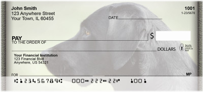 Black Labs Personal Checks | QBB-66
