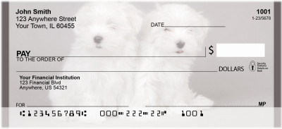 Maltese Personal Checks | QBB-74