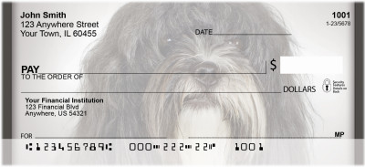 Tibetan Terriers Personal Checks | QBB-99