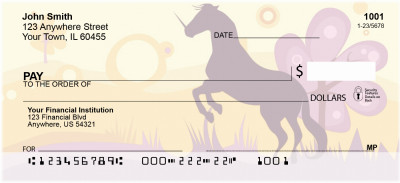 Wild And Free Fantasy Personal Checks | QBC-74