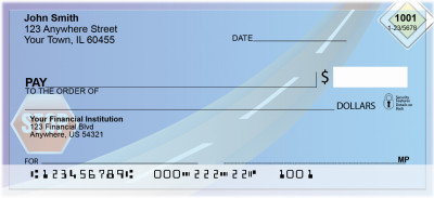 The Road Is Long Personal Checks | QBD-48