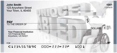 Uniquely Abled Personal Checks | QBD-76