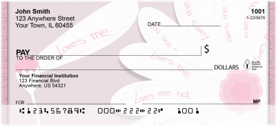 Loves Me Personal Checks | QBE-31