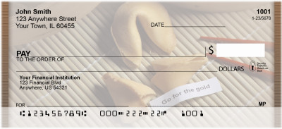 Go For The Gold Personal Checks | QBF-01