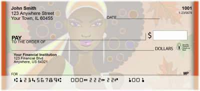 Black Divas Personal Checks | QBF-06