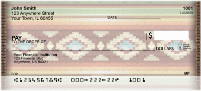 Native American Rugs Personal Checks | QBF-30