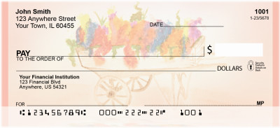 Spring In Bloom Personal Checks | QBG-22