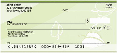 Hints Of Winter Personal Checks | QBG-53