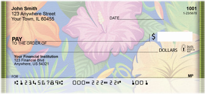 Hot Hawaiian Prints Personal Checks | QBG-64