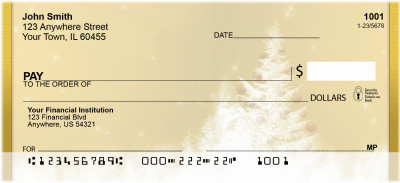 Golden Holidays Personal Checks | QBH-87