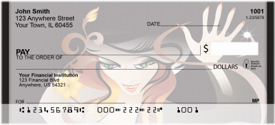 Seductive Vampire Personal Checks | QBI-01