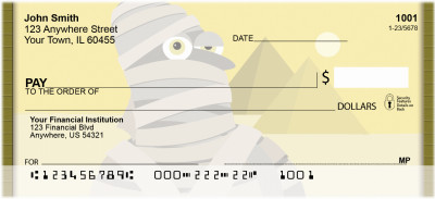 Show Me The Mummy Personal Checks | QBI-02