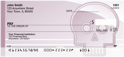 Skull Vibes Personal Checks | QBI-06