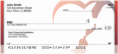 Tenderness Silhouette Personal Checks | QBI-79