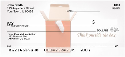 Think Outside The Box Personal Checks | QBJ-17