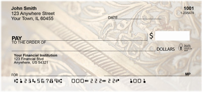 Golden Antiques Personal Checks | QBM-66