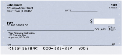 Simply Studded Denim Personal Checks | QBN-12