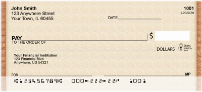Textures In Fabric Personal Checks | QBN-19