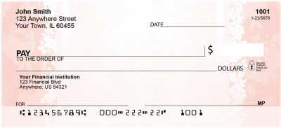 Peaches And Cream Personal Checks | QBN-28