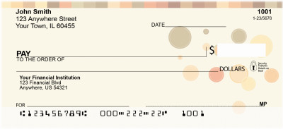 Simple Abstracts Personal Checks | QBN-51