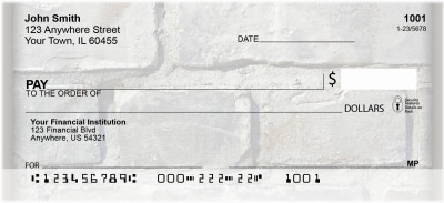 The Brick Wall Personal Checks | QBO-07