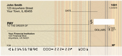 Lace And Stripes Personal Checks | QBO-15