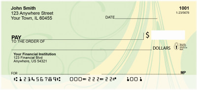 Mellow Yellow Personal Checks | QBO-25