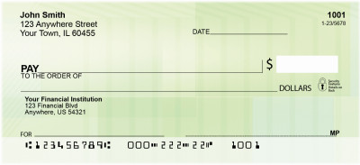 Geometric Jungle Personal Checks | QBO-53