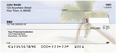 Private Paradise Personal Checks | QBP-05