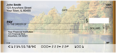 Fall In The Rockies Personal Checks | QBP-46