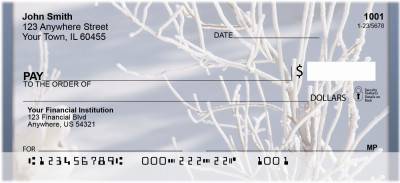 Winter Frost Personal Checks | QBP-81