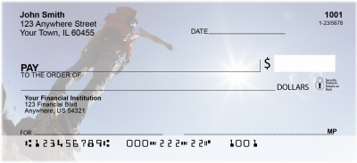 Mountain Climbing Personal Checks | QBQ-40
