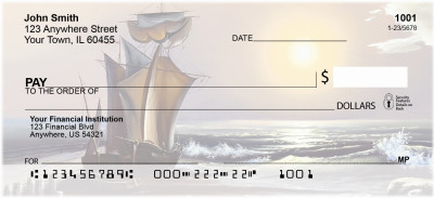 Destination At Dawn Personal Checks | QBQ-64