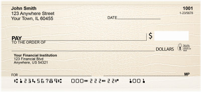 Colorful Alligator Skins Personal Checks | QBR-06